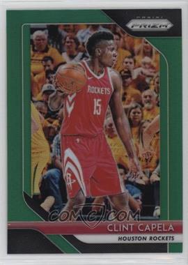 2018-19 Panini Prizm - [Base] - Green Prizm #74 - Clint Capela