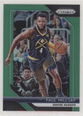 2018-19 Panini Prizm - [Base] - Green Prizm #82 - Paul Millsap