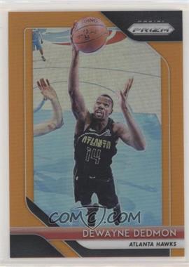 2018-19 Panini Prizm - [Base] - Orange Prizm #58 - Dewayne Dedmon /49