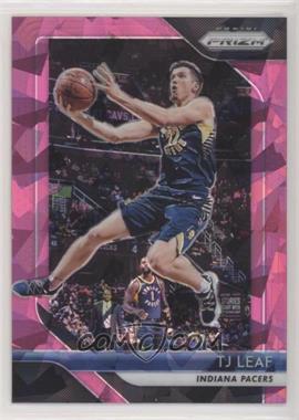 2018-19 Panini Prizm - [Base] - Pink Ice Prizm #124 - TJ Leaf