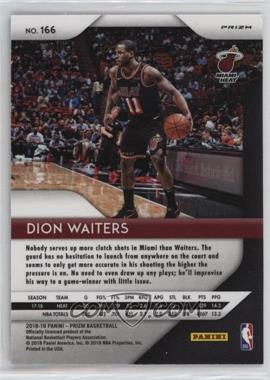 Tonyreh's 2018-19 Panini Prizm - [Base] - Pink Ice Prizm #166 - Dion ...