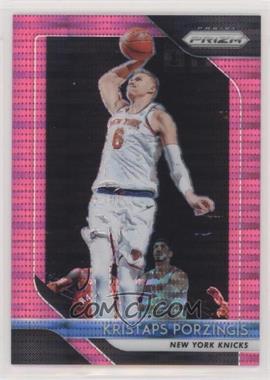 2018-19 Panini Prizm - [Base] - Pink Pulsar Prizm #267 - Kristaps Porzingis /42