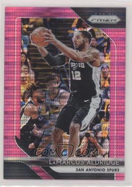 2018-19 Panini Prizm - [Base] - Pink Pulsar Prizm #291 - LaMarcus Aldridge /42