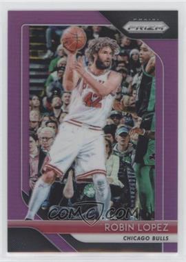 2018-19 Panini Prizm - [Base] - Purple Prizm #120 - Robin Lopez /75