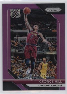 2018-19 Panini Prizm - [Base] - Purple Prizm #160 - George Hill /75