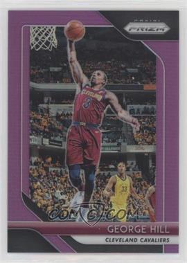 2018-19 Panini Prizm - [Base] - Purple Prizm #160 - George Hill /75