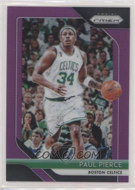 2018-19 Panini Prizm - [Base] - Purple Prizm #175 - Paul Pierce /75