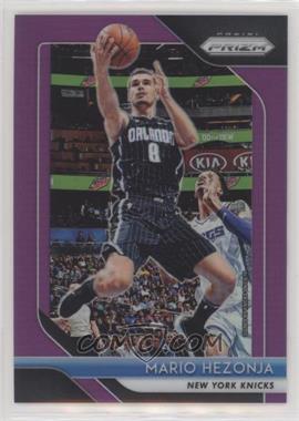 2018-19 Panini Prizm - [Base] - Purple Prizm #257 - Mario Hezonja /75