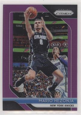 2018-19 Panini Prizm - [Base] - Purple Prizm #257 - Mario Hezonja /75