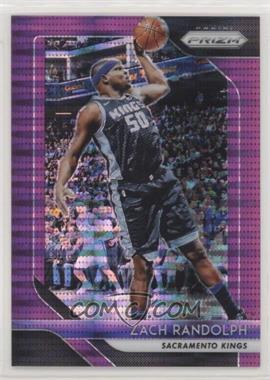 2018-19 Panini Prizm - [Base] - Purple Pulsar Prizm #211 - Zach Randolph /35