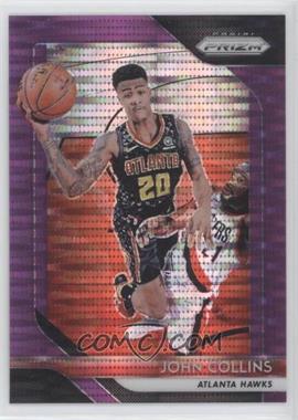 2018-19 Panini Prizm - [Base] - Purple Pulsar Prizm #48 - John Collins /35