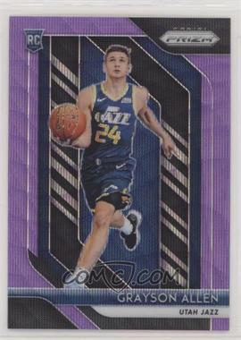 2018-19 Panini Prizm - [Base] - Purple Wave Prizm #123 - Grayson Allen