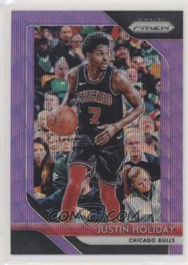 2018-19 Panini Prizm - [Base] - Purple Wave Prizm #150 - Justin Holiday [EX to NM]