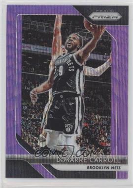 2018-19 Panini Prizm - [Base] - Purple Wave Prizm #218 - DeMarre Carroll