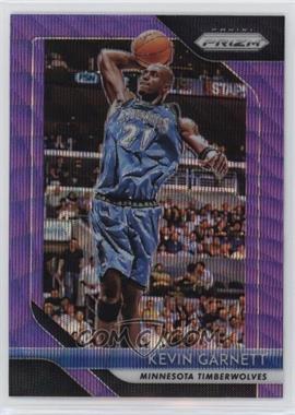 2018-19 Panini Prizm - [Base] - Purple Wave Prizm #235 - Kevin Garnett