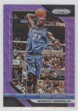 2018-19 Panini Prizm - [Base] - Purple Wave Prizm #235 - Kevin Garnett