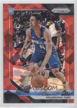 2018-19 Panini Prizm - [Base] - Red Ice Prizm #189 - Zhaire Smith [EX to NM]