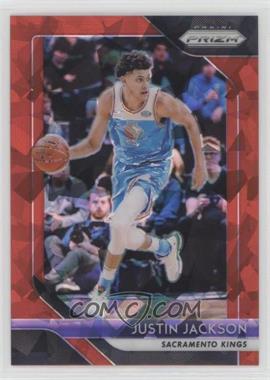 2018-19 Panini Prizm - [Base] - Red Ice Prizm #191 - Justin Jackson