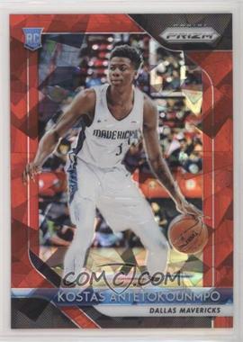 2018-19 Panini Prizm - [Base] - Red Ice Prizm #22 - Kostas Antetokounmpo