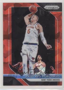 2018-19 Panini Prizm - [Base] - Red Ice Prizm #267 - Kristaps Porzingis