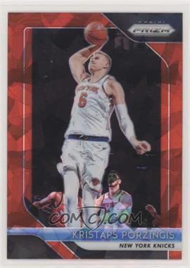 2018-19 Panini Prizm - [Base] - Red Ice Prizm #267 - Kristaps Porzingis