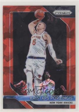 2018-19 Panini Prizm - [Base] - Red Ice Prizm #267 - Kristaps Porzingis