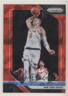 2018-19 Panini Prizm - [Base] - Red Ice Prizm #267 - Kristaps Porzingis