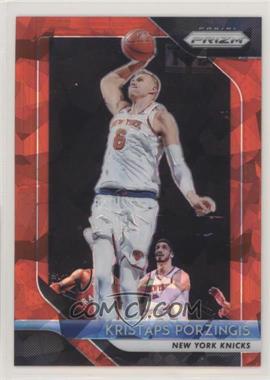 2018-19 Panini Prizm - [Base] - Red Ice Prizm #267 - Kristaps Porzingis