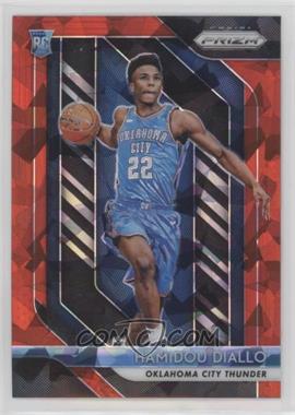 2018-19 Panini Prizm - [Base] - Red Ice Prizm #9 - Hamidou Diallo