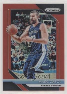 2018-19 Panini Prizm - [Base] - Red Prizm #136 - Marc Gasol /299