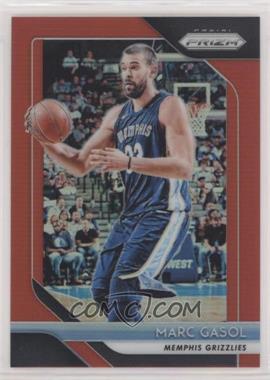 2018-19 Panini Prizm - [Base] - Red Prizm #136 - Marc Gasol /299