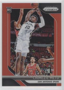 2018-19 Panini Prizm - [Base] - Red Prizm #241 - Chimezie Metu /299