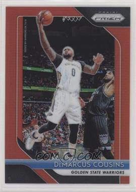 2018-19 Panini Prizm - [Base] - Red Prizm #282 - DeMarcus Cousins /299