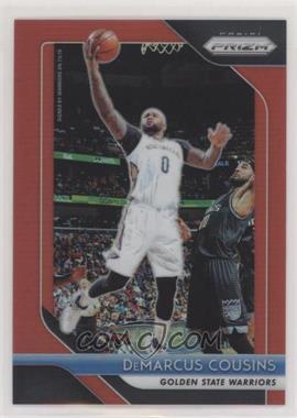 2018-19 Panini Prizm - [Base] - Red Prizm #282 - DeMarcus Cousins /299