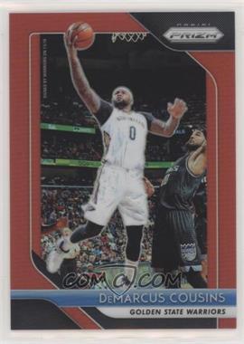 2018-19 Panini Prizm - [Base] - Red Prizm #282 - DeMarcus Cousins /299