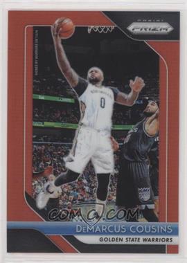 2018-19 Panini Prizm - [Base] - Red Prizm #282 - DeMarcus Cousins /299