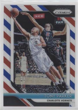 2018-19 Panini Prizm - [Base] - Red White & Blue Prizm #10 - Tony Parker