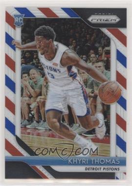 2018-19 Panini Prizm - [Base] - Red White & Blue Prizm #122 - Khyri Thomas