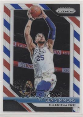 2018-19 Panini Prizm - [Base] - Red White & Blue Prizm #219 - Ben Simmons