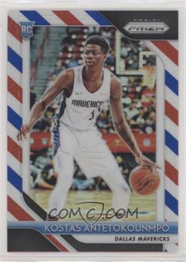 2018-19 Panini Prizm - [Base] - Red White & Blue Prizm #22 - Kostas Antetokounmpo