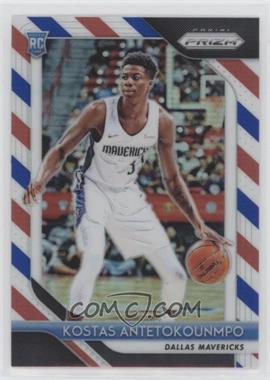 2018-19 Panini Prizm - [Base] - Red White & Blue Prizm #22 - Kostas Antetokounmpo