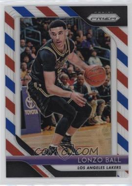 2018-19 Panini Prizm - [Base] - Red White & Blue Prizm #294 - Lonzo Ball