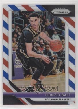 2018-19 Panini Prizm - [Base] - Red White & Blue Prizm #294 - Lonzo Ball