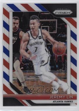 2018-19 Panini Prizm - [Base] - Red White & Blue Prizm #8 - Jeremy Lin