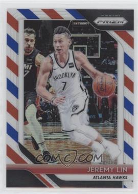 2018-19 Panini Prizm - [Base] - Red White & Blue Prizm #8 - Jeremy Lin