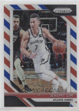 2018-19 Panini Prizm - [Base] - Red White & Blue Prizm #8 - Jeremy Lin