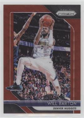 2018-19 Panini Prizm - [Base] - Ruby Wave Prizm #102 - Will Barton