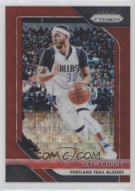 2018-19 Panini Prizm - [Base] - Ruby Wave Prizm #131 - Seth Curry