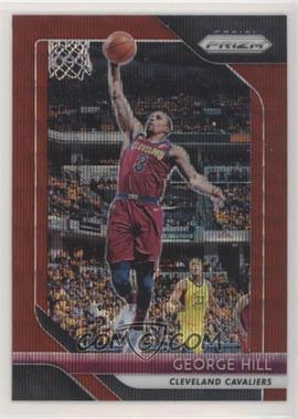 2018-19 Panini Prizm - [Base] - Ruby Wave Prizm #160 - George Hill