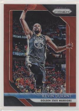 2018-19 Panini Prizm - [Base] - Ruby Wave Prizm #252 - Kevin Durant